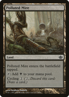 Polluted Mire [Duel Decks: Garruk vs. Liliana]-1