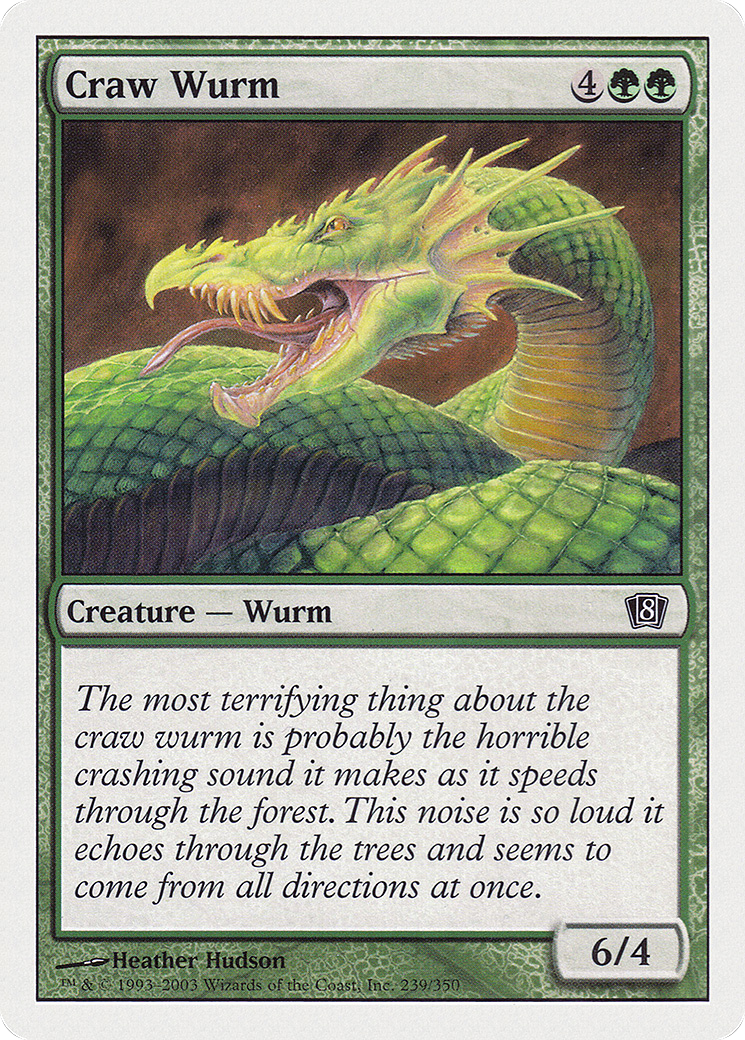 Craw Wurm [Eighth Edition]-1