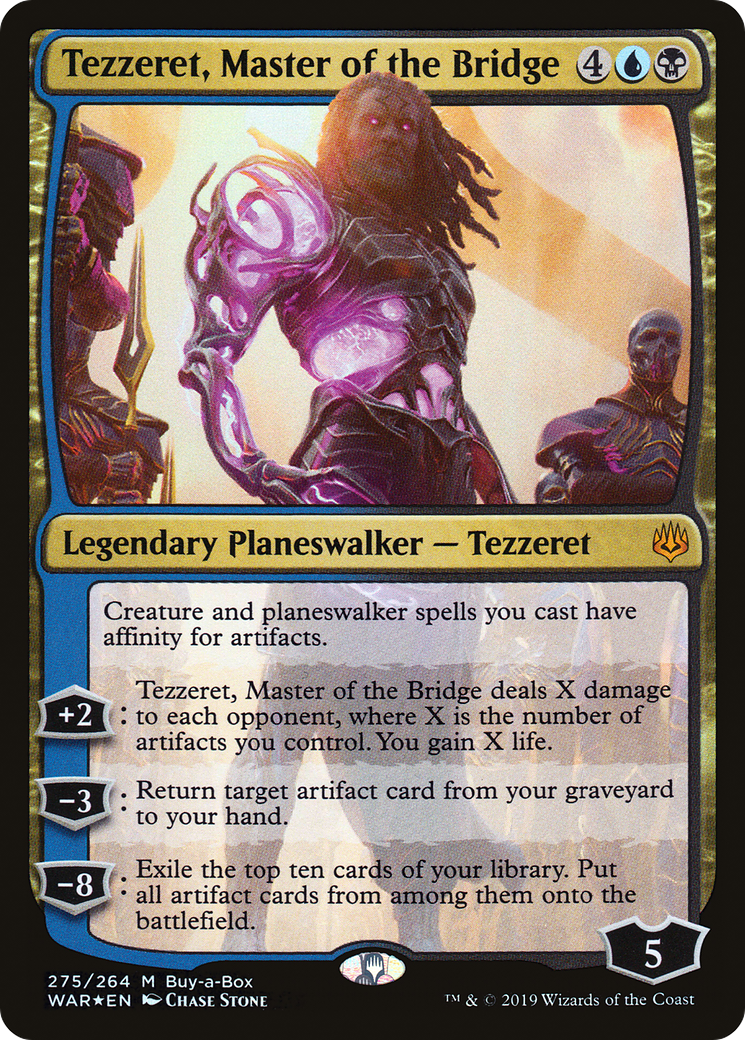 Tezzeret, Master of the Bridge (Buy-A-Box) [War of the Spark]-1