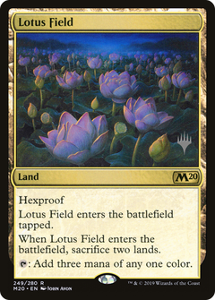 Lotus Field (Promo Pack) [Core Set 2020 Promos]-1