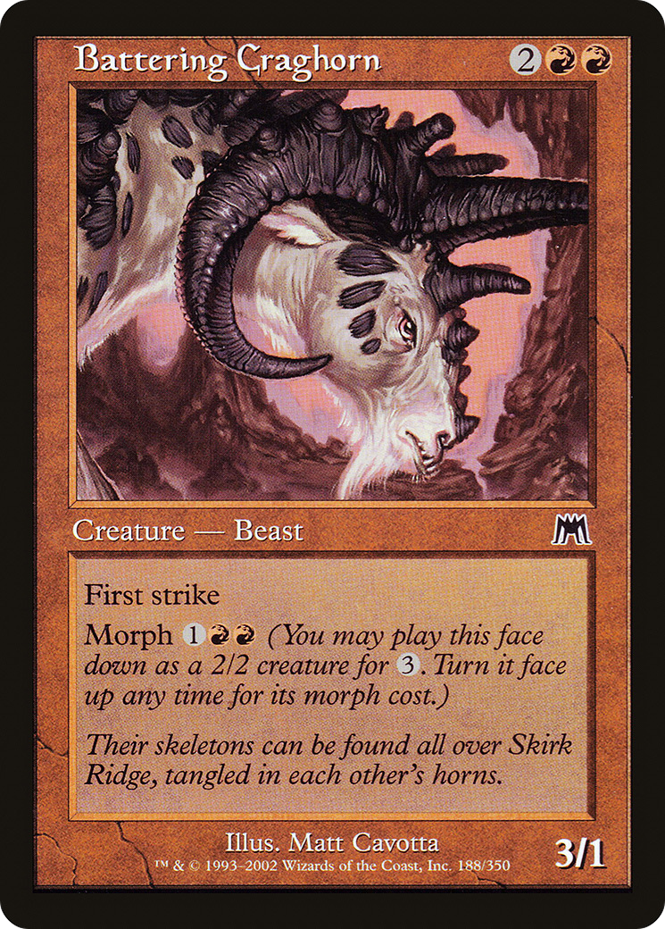 Battering Craghorn [Onslaught]-1