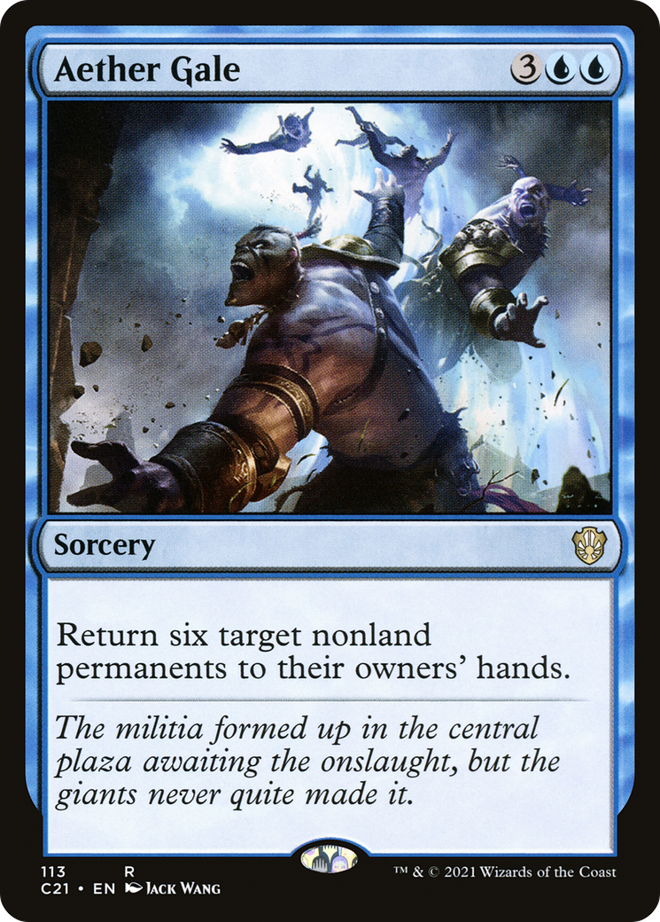 Aether Gale [Commander 2021]-1