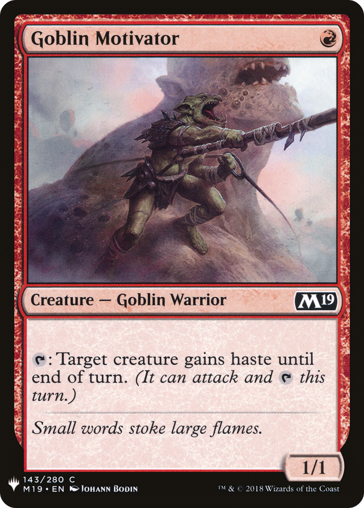 Goblin Motivator [Mystery Booster]-1