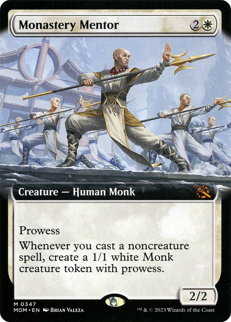 Monastery Mentor (Extended Art) [March of the Machine]-1