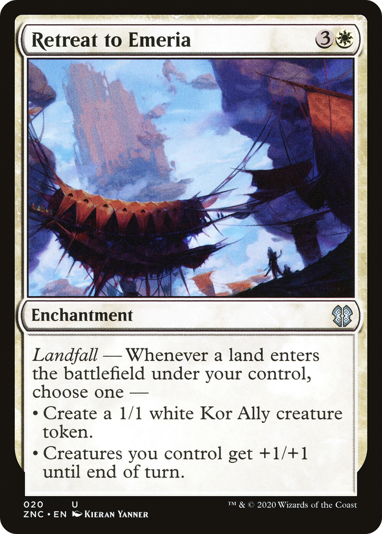Retreat to Emeria [Zendikar Rising Commander]-1