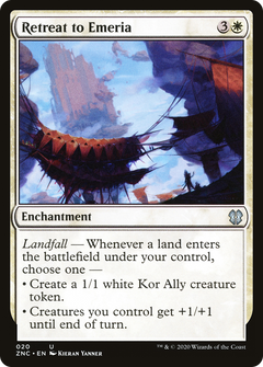 Retreat to Emeria [Zendikar Rising Commander]-1