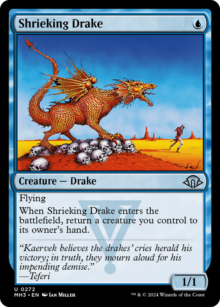 Shrieking Drake [Modern Horizons 3]-1