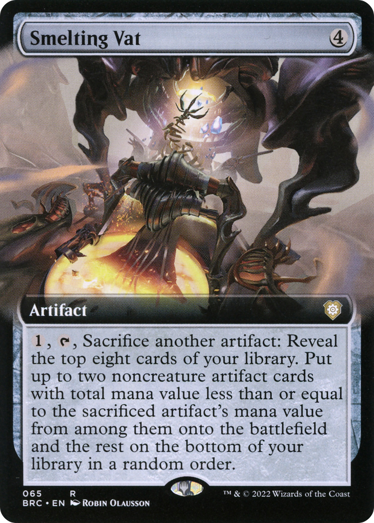 Smelting Vat (Extended Art) [The Brothers' War Commander]-1