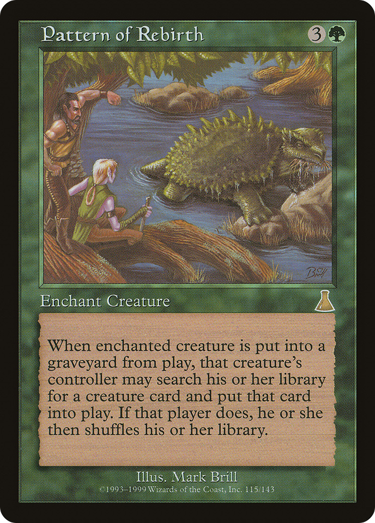 Pattern of Rebirth [Urza's Destiny]-1