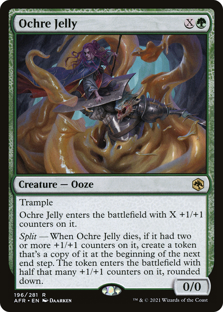 Ochre Jelly [Dungeons & Dragons: Adventures in the Forgotten Realms]-1