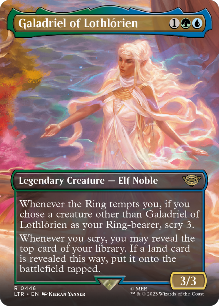 Galadriel of Lothlorien (Borderless Alternate Art) [The Lord of the Rings: Tales of Middle-Earth]-1