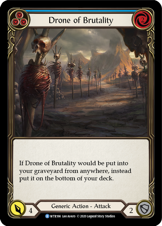Drone of Brutality (Blue) [U-WTR166] (Welcome to Rathe Unlimited)  Unlimited Normal-2