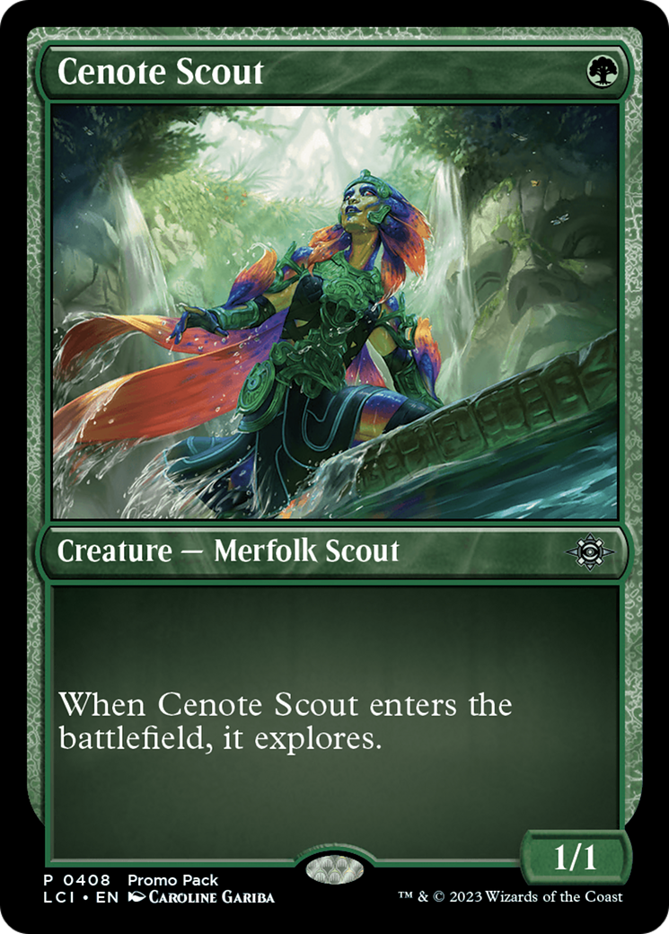 Cenote Scout [The Lost Caverns of Ixalan Promos]-1
