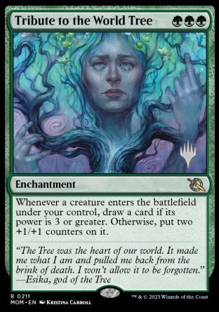 Tribute to the World Tree (Promo Pack) [March of the Machine Promos]-1