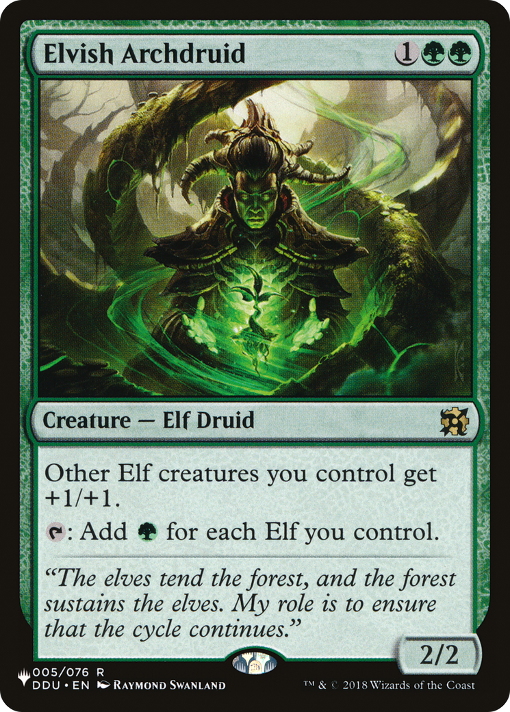 Elvish Archdruid [The List]-1