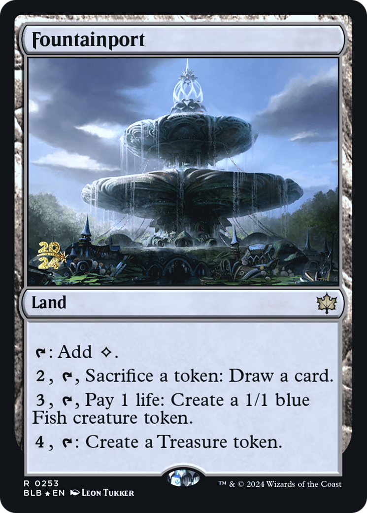 Fountainport [Bloomburrow Prerelease Promos]-1
