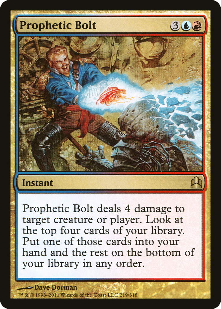 Prophetic Bolt [Commander 2011]-1