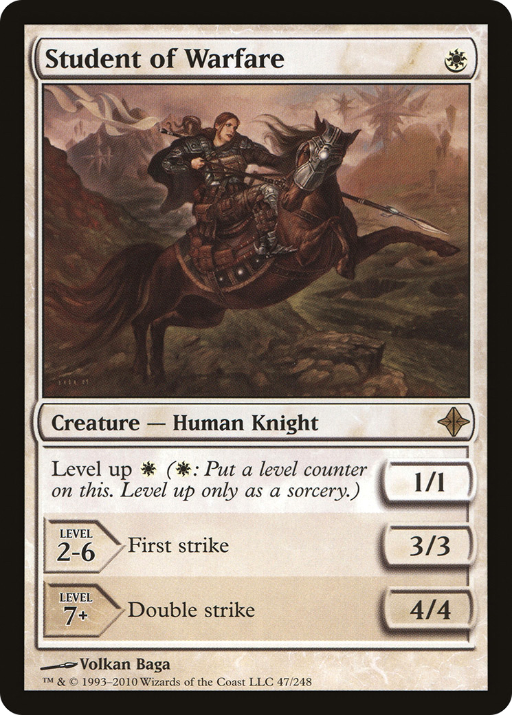Student of Warfare [Rise of the Eldrazi]-1