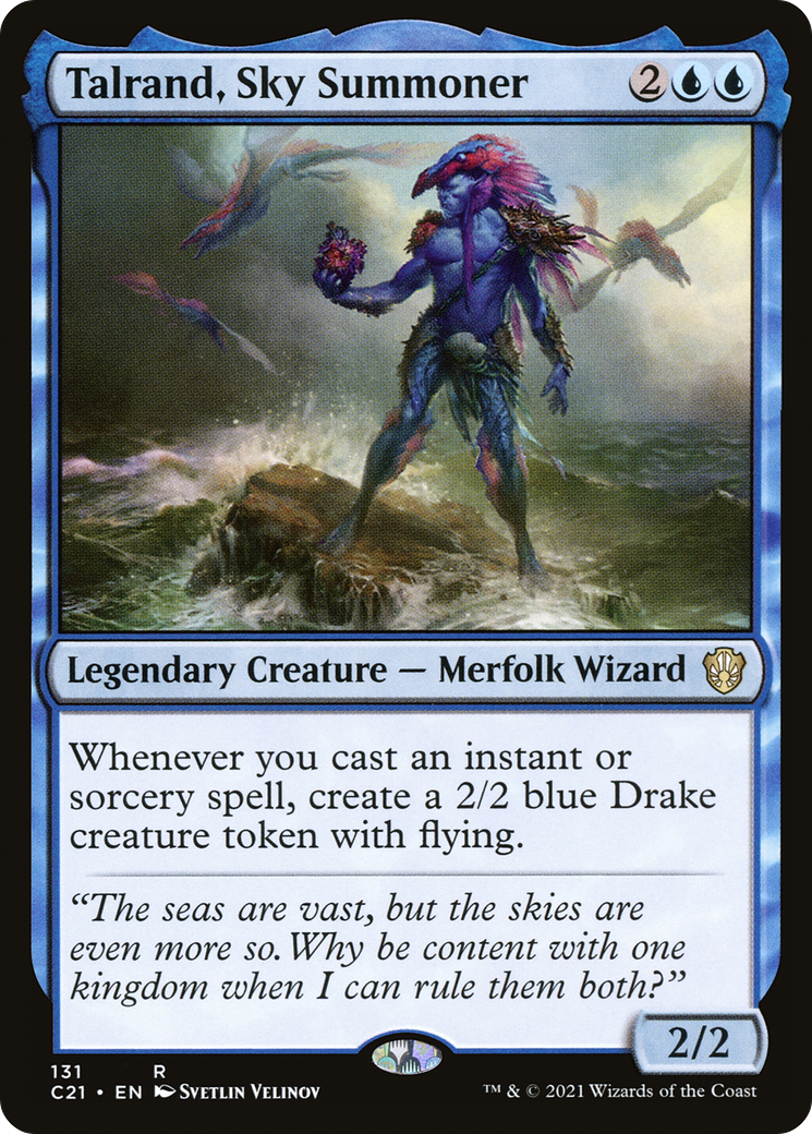 Talrand, Sky Summoner [Commander 2021]-1