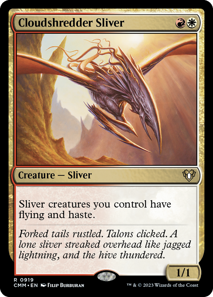 Cloudshredder Sliver [Commander Masters]-1