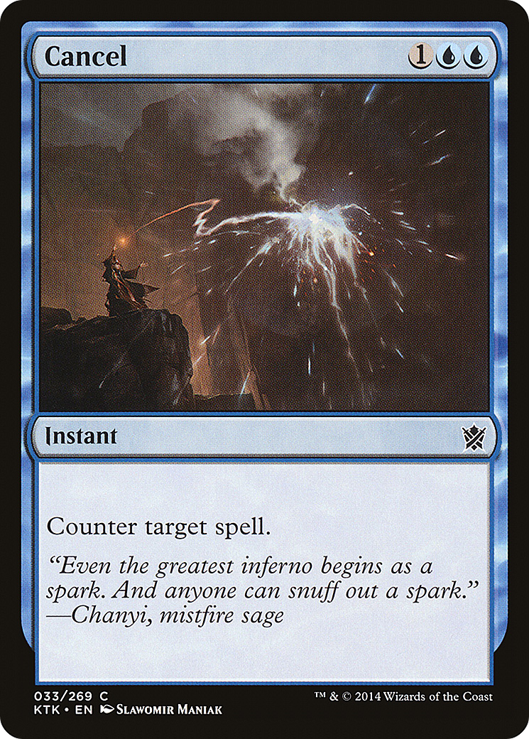 Cancel [Khans of Tarkir]-1