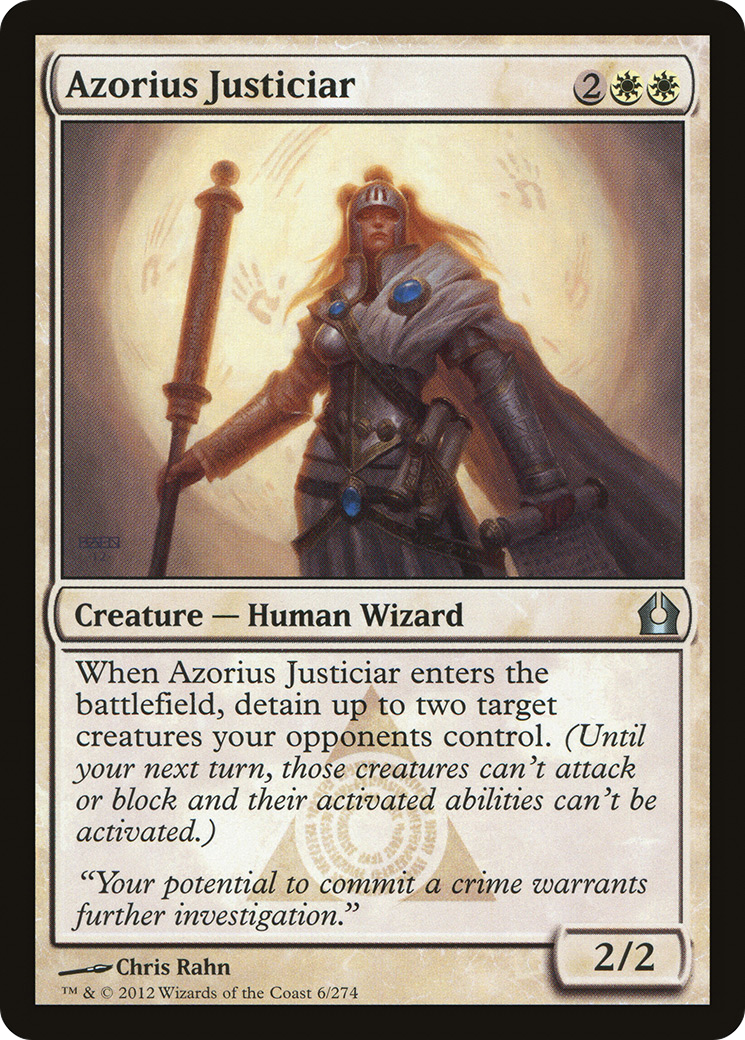 Azorius Justiciar [Return to Ravnica]-1