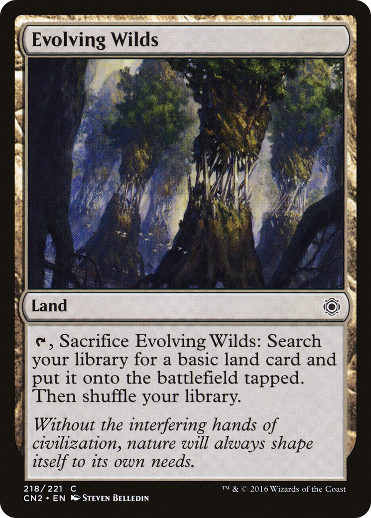 Evolving Wilds [Conspiracy: Take the Crown]-1