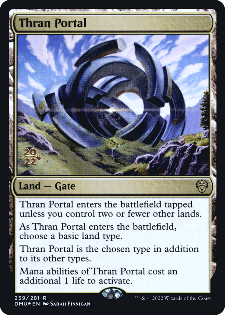 Thran Portal [Dominaria United Prerelease Promos]