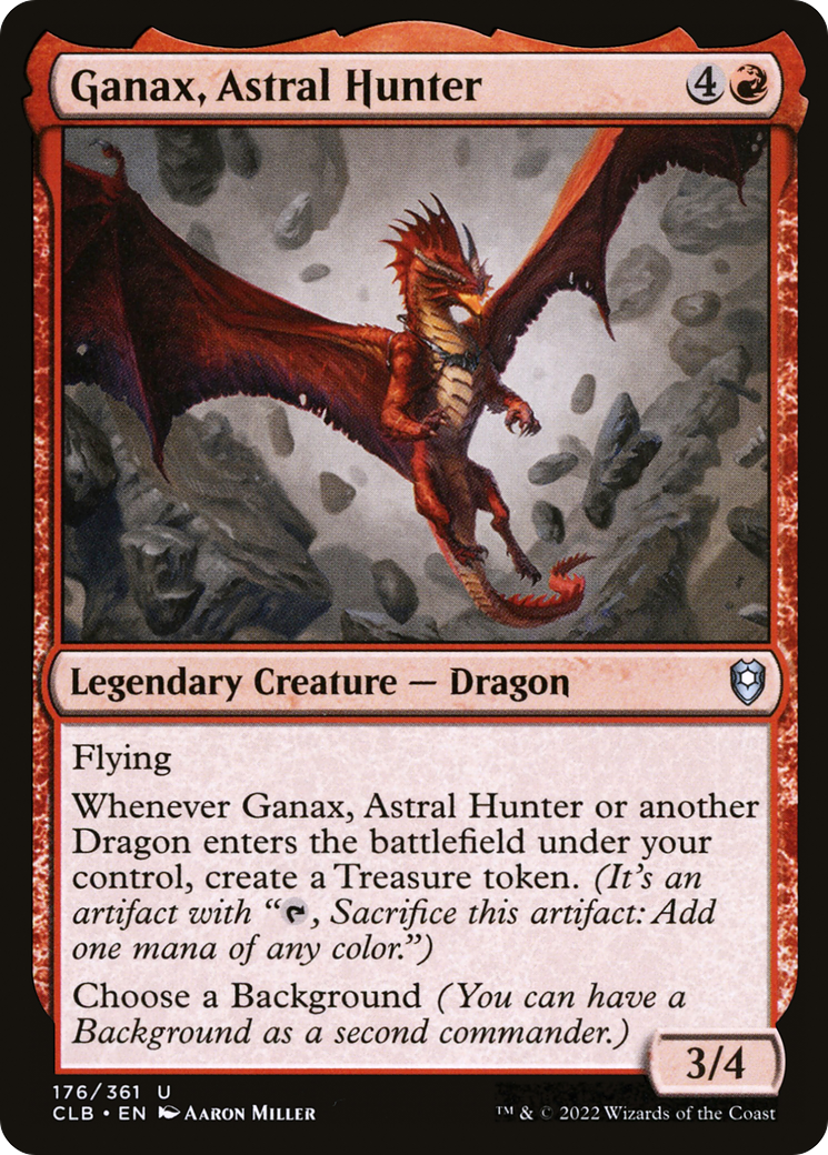 Ganax, Astral Hunter [Commander Legends: Battle for Baldur's Gate]-1