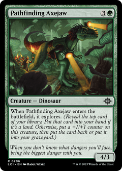 Pathfinding Axejaw [The Lost Caverns of Ixalan]-1