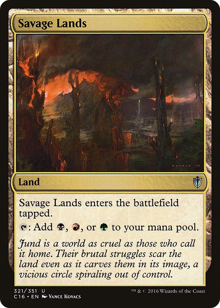 Savage Lands [Commander 2016]-1