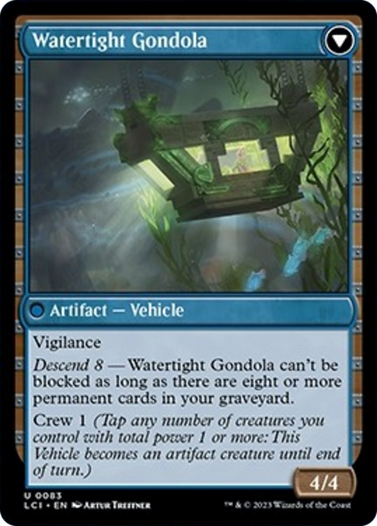 Waterlogged Hulk // Watertight Gondola [The Lost Caverns of Ixalan]-2