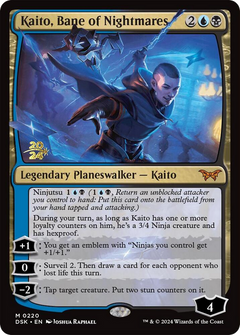 Kaito, Bane of Nightmares [Duskmourn: House of Horror Prerelease Promos]-1