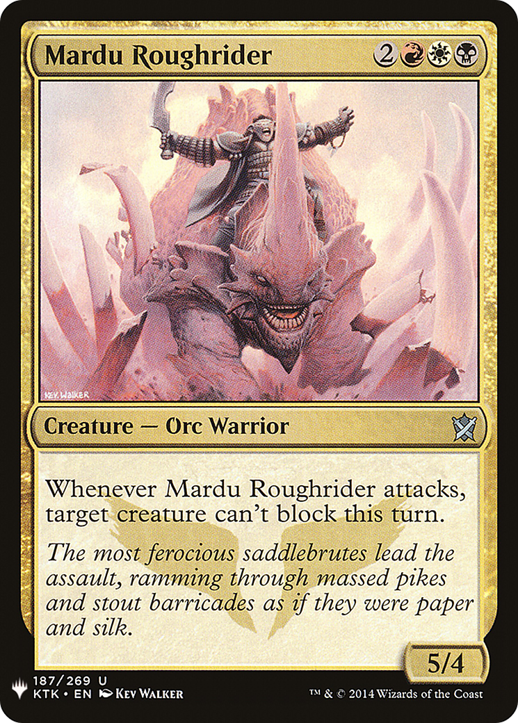 Mardu Roughrider [Mystery Booster]-1