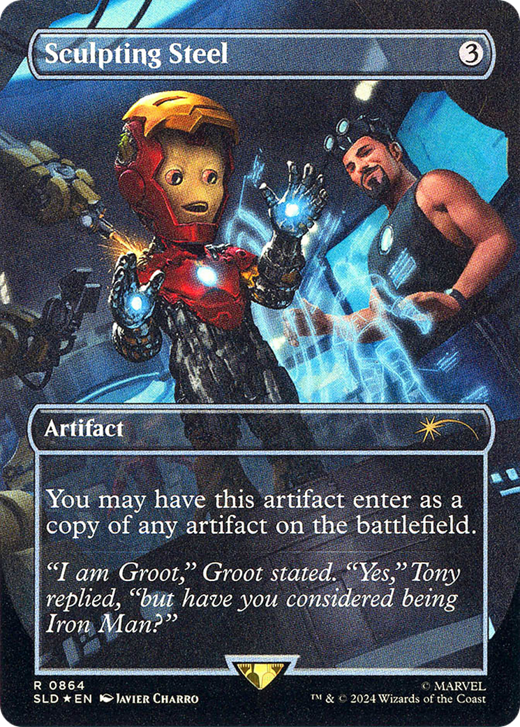 Sculpting Steel (Rainbow Foil) [Secret Lair Drop Series]-1