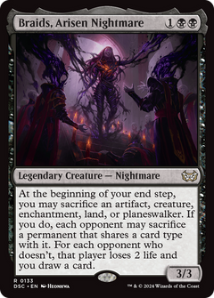 Braids, Arisen Nightmare [Duskmourn: House of Horror Commander]-1
