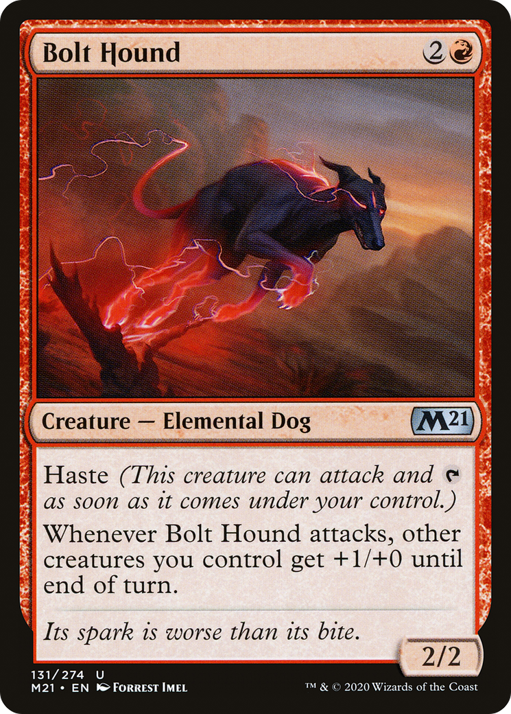 Bolt Hound [Core Set 2021]-1