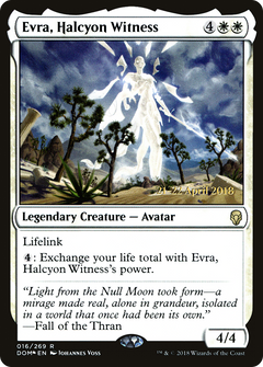 Evra, Halcyon Witness [Dominaria Prerelease Promos]-1