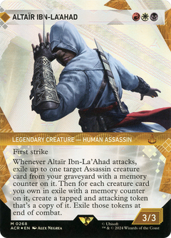 Altair Ibn-La'Ahad (Showcase) (Textured Foil) [Assassin's Creed]-1