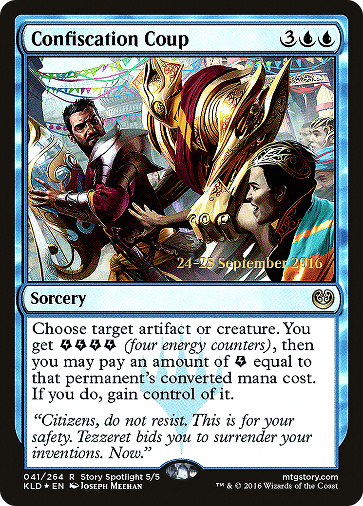 Confiscation Coup [Kaladesh Prerelease Promos]-1