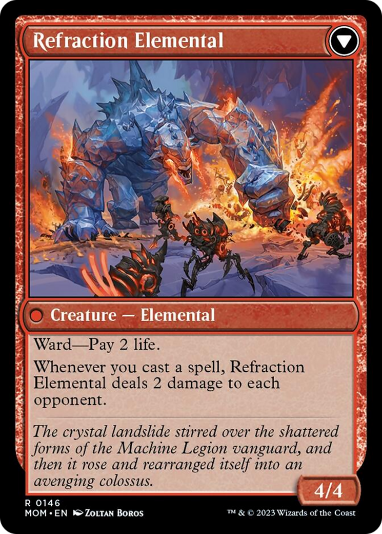 Invasion of Karsus // Refraction Elemental [March of the Machine]-2