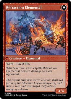 Invasion of Karsus // Refraction Elemental [March of the Machine]-2