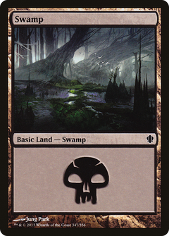 Swamp (347) [Commander 2013]-1