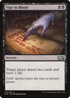 Sign in Blood [Magic 2015]-1