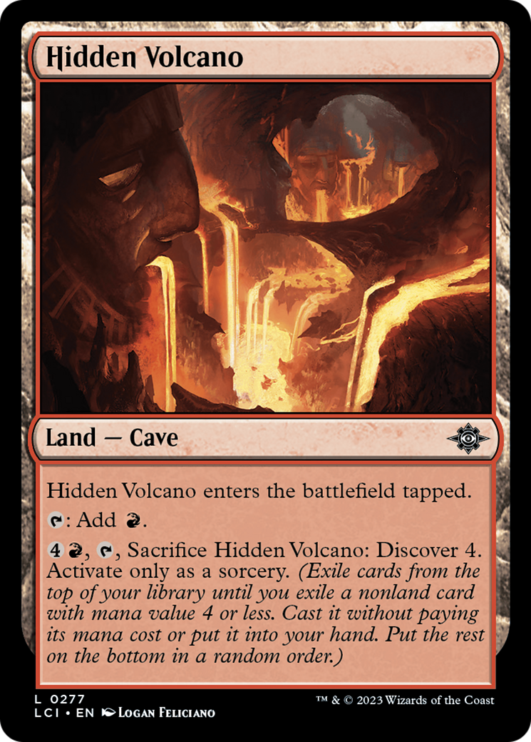 Hidden Volcano [The Lost Caverns of Ixalan]-1