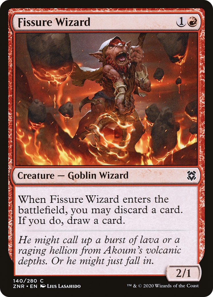 Fissure Wizard [Zendikar Rising]-1