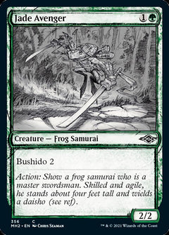 Jade Avenger (Sketch) [Modern Horizons 2]-2