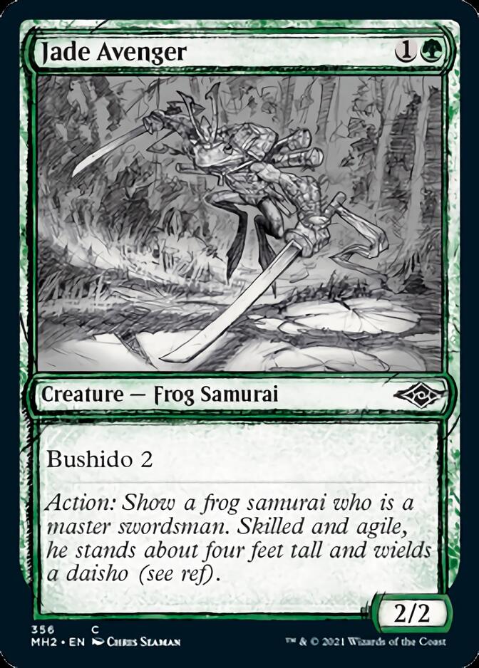 Jade Avenger (Sketch) [Modern Horizons 2]-2