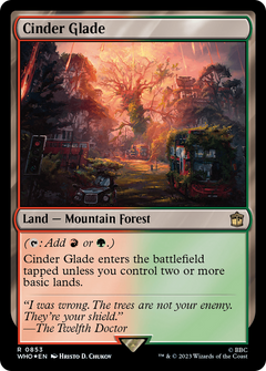 Cinder Glade (Surge Foil) [Doctor Who]-1