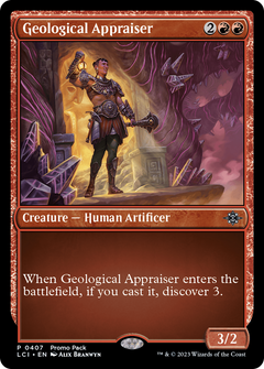 Geological Appraiser [The Lost Caverns of Ixalan Promos]-1